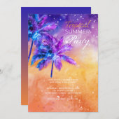 Tropische zomertijd kaart (Voorkant / Achterkant)