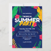 Tropische zomertijd kaart (Voorkant)