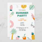 Tropische zomertijd kaart (Voorkant / Achterkant)