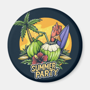 Tropische zomertijd magneet