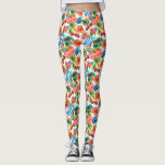 Tropische zomervakantie-batenpatroon leggings<br><div class="desc">Superleuke leggings met een patroon van tropische vakantie - zonnebril,  luierstoel,  badhanddoek,  verfrissende drink,  enz. Ideaal voor een tropische strandvakantie,  werken uit of dagelijks plezier draag.</div>