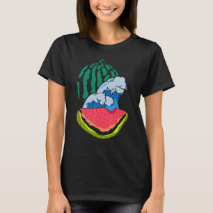 Tropische zomervakantie met exotische vruchten Wat T-shirt