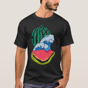 Tropische zomervakantie met exotische vruchten Wat T-shirt