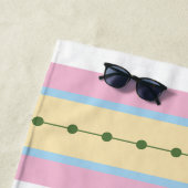 Tropische zomervibes - speciaal voor jou gepersona strandlaken (In situ)