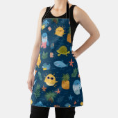 Tropische Zon All-Over Print Schort Cadeau (Insitu)