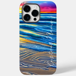 Tropische zon boven de heldere oceaan Case-Mate iPhone 14 pro max hoesje