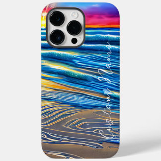 Tropische zon boven de heldere oceaan Case-Mate iPhone 14 pro max hoesje