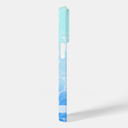 Tropische zon en Licht Kristal helder water Case-Mate iPhone Case (Achterkant / Rechts)