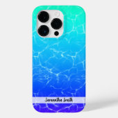 Tropische zon en veelkleurig Kristalhelder water Case-Mate iPhone Case (Achterkant)