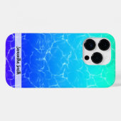 Tropische zon en veelkleurig Kristalhelder water Case-Mate iPhone Case (Achterkant (horizontaal))