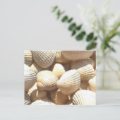 Tropische zonneboringen aan de exotische zee briefkaart (Staand voorkant)