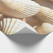 Tropische zonneboringen aan de exotische zee cadeaupapier (Hoek)