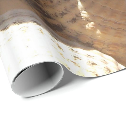 Tropische zonneboringen aan de exotische zee cadeaupapier (Rol Hoek)