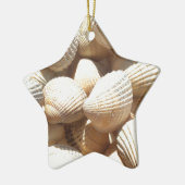 Tropische zonneboringen aan de exotische zee keramisch ornament (Links)