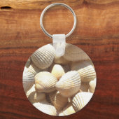 Tropische zonneboringen aan de exotische zee sleutelhanger (Voorkant)