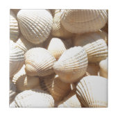 Tropische zonneboringen aan de exotische zee tegeltje (Voorkant)