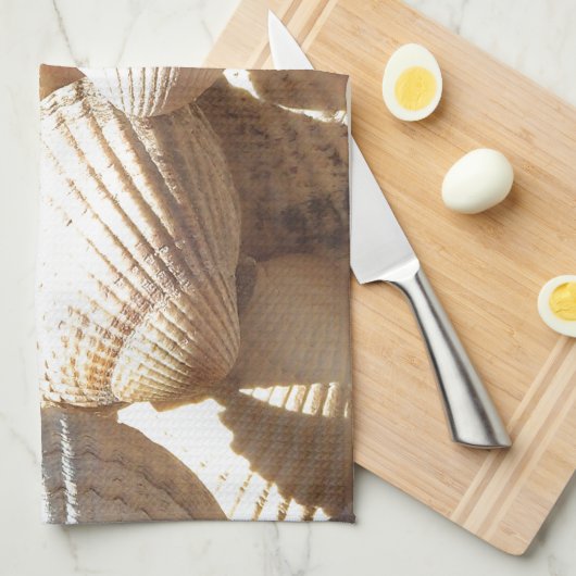 Tropische zonneboringen aan de exotische zee theedoek (Quarter Fold)