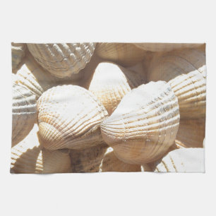 Tropische zonneboringen aan de exotische zee theedoek