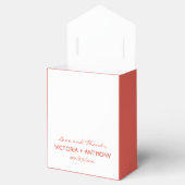 Tropische zonnepalm Beach Weddenschap Bedankdoosjes (Geopend)