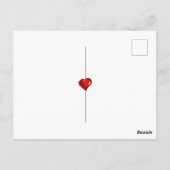 Tropische zonnepalmbomen briefkaart (Achterkant)