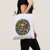 Tropische zonneschijn vibes tote bag (Dichtbij)