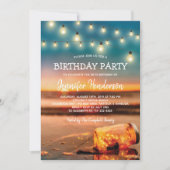 Tropische zonneschijnpartij bij het strand van Bir Kaart (Voorkant)