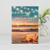 Tropische zonneschijnpartij bij het strand van Bir Kaart (Staand voorkant)