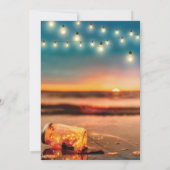 Tropische zonneschijnpartij bij het strand van Bir Kaart (Achterkant)