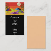 Tropische zonneVisitekaartjes Visitekaartje (Voorkant / Achterkant)