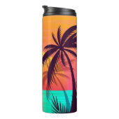 Tropische zonnewarmtummer thermosbeker (Geroteerd rechts)