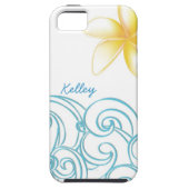 Tropische zonnezon Case-Mate iPhone case (Achterkant)