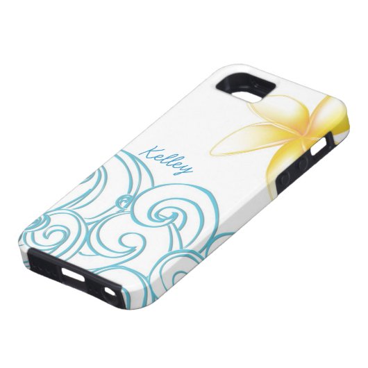 Tropische zonnezon Case-Mate iPhone case (Onderkant)