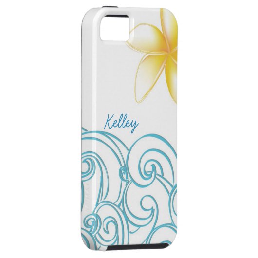 Tropische zonnezon Case-Mate iPhone case (Back/Rechts)