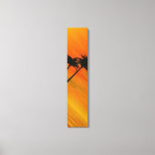 Tropische zonsondergang 4-4 canvas afdruk (Voorkant)