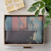 Tropische zonsondergang Beach Scene Decoupage Tissuepapier (Geschenk)