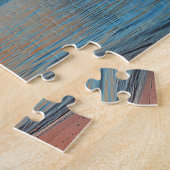 Tropische zonsondergang Beach Scene Legpuzzel (Zijkant)