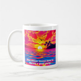 Tropische Zonsondergang Bliss Koffiemok