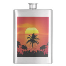 Tropische zonsondergang