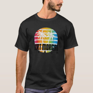 Tropische zonsondergang Fort Morgan Alabama Beach  T-shirt