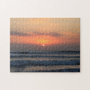 Tropische zonsondergang legpuzzel