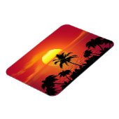 Tropische Zonsondergang Magneet (Linkerzijde)