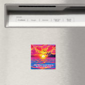 Tropische Zonsondergang  Magneet (Insitu (Vaatwasser))