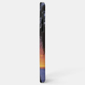 Tropische zonsondergang met palmboom Case-Mate iPhone case (Achterkant/links)