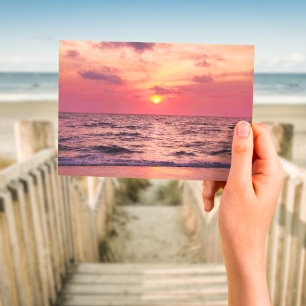 Tropische Zonsondergang Naples, Florida Ansichtkaa Briefkaart