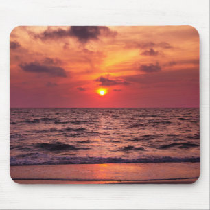 Tropische zonsondergang Naples, Florida Muismat