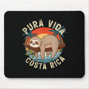 Tropische zonsondergang Natuur Sloth Costa Rica Pu Muismat