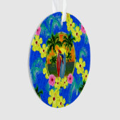 Tropische Zonsondergang Ornament (voorkant)