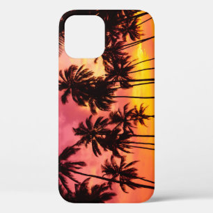 Tropische zonsondergang: Palm Silhouet Serenity. Case-Mate iPhone Case