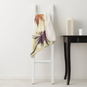 Tropische Zonsondergang: Palm Silhouette Sherpa Deken (In situ)