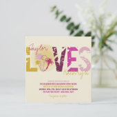 Tropische Zonsondergang Palm Trees Strand Zomer Br Kaart (Staand voorkant)